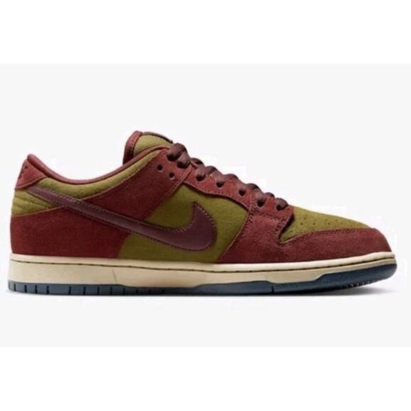 Nike SB Dunk Low Pro Dark Team Red/Burgundy Crush (HQ1625 600) Mens 10
